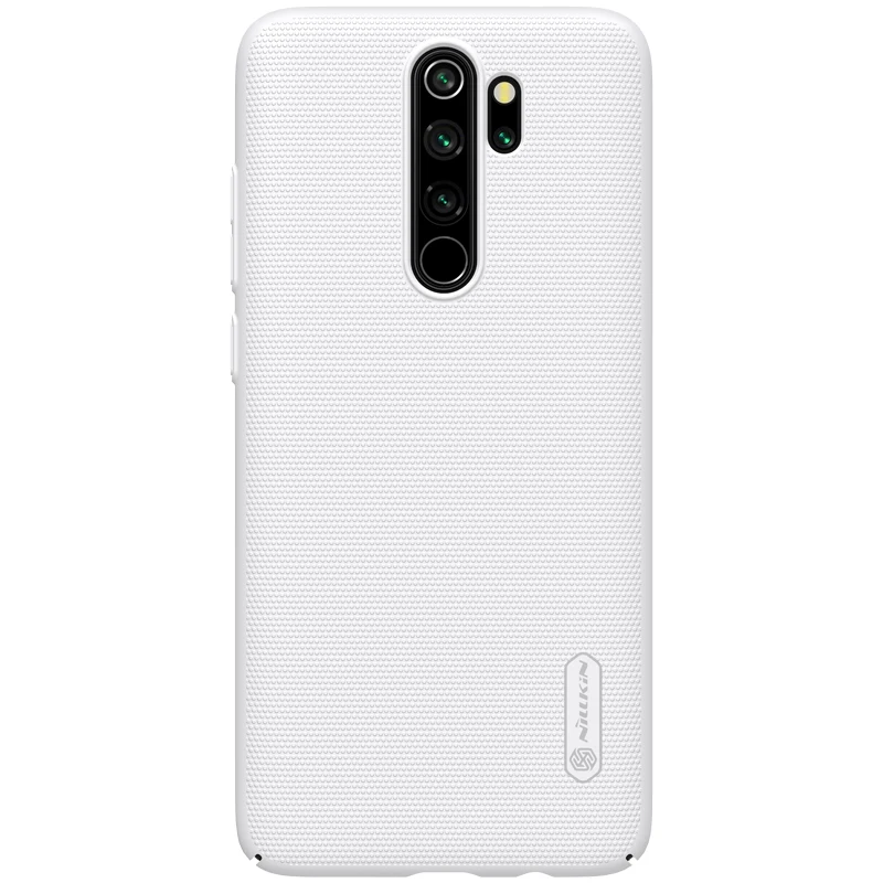 Белый Чехол для Redmi Note 8 Pro 6,3 NILLKIN Матовый Жесткий чехол из поликарбоната для Xiaomi Redmi Note 8 Note8 Pro Чехол глобальная версия - Цвет: Белый