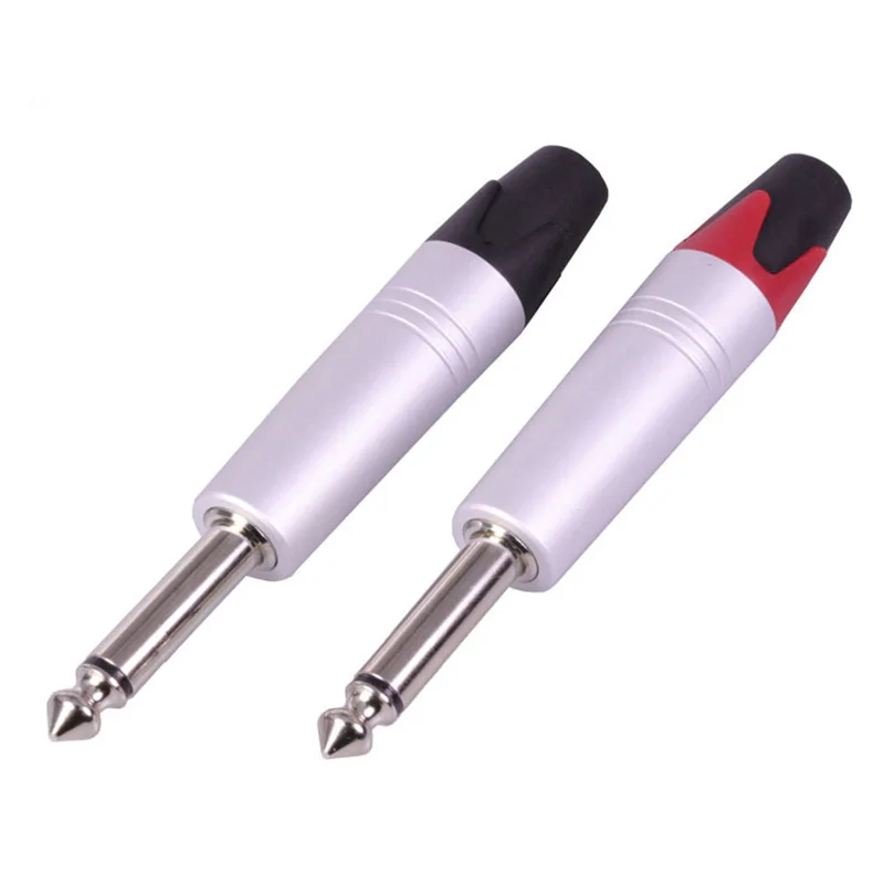 10 pcs lote 635mm mono macho plug 01