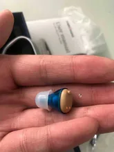 CIC-Audífono Invisible de alta gama, 4 canales, función de memoria Digital recargable, sin ruido, sortija inteligente, audífono