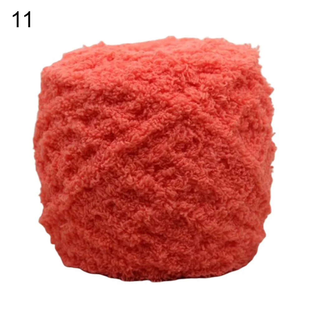Мягкий коралловый флис теплый шарф и шапка вязаная толщина тканая Пряжа Вязание крючком швейная нить