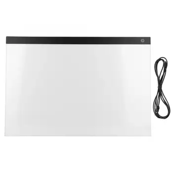 

A2 LED Tracing Light Art Stencil Board Drawing Copy Pad Table Board