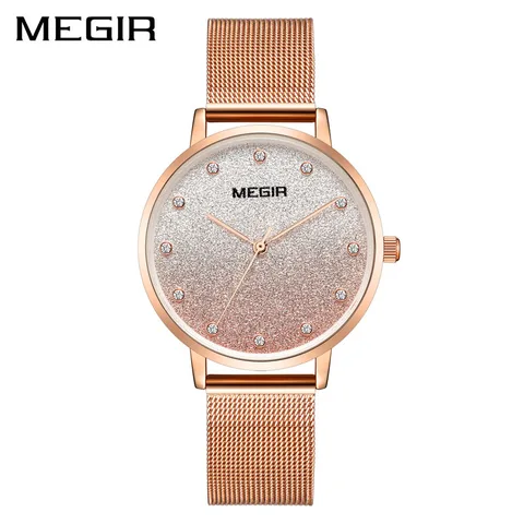 Fashion Starry Sky Watch Magnetic Women Star Diamond Clock Ladies Stainless Steel Mesh Watch Waterproof Quartz Watch 4215