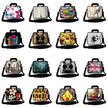 

Computer Accessories Neoprene 10 12 13 14 15 17 15.6 Notebook Messenger Shoulder Strap Bag Case For Chuwi Hi 10 12 Macbook Acer