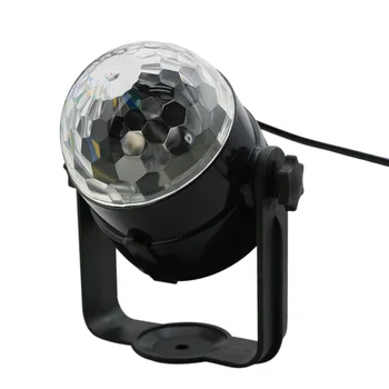 

RGB LED Disco Stage Light Lighting Digital Crystal Magic Ball Effect US Plug