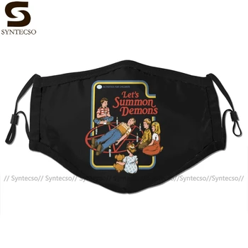 

Lets Summon Demons Mouth Face Mask Let Us Summon Demons Facial Mask Funny Fashion with 2 Filters for Adult