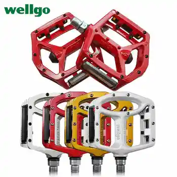 

light weight High quality Perfect Wellgo MG1 MG-1 Magnesium Spindle Axle Mountain BMX Bike Platform Pedals MTB bicycle pedals