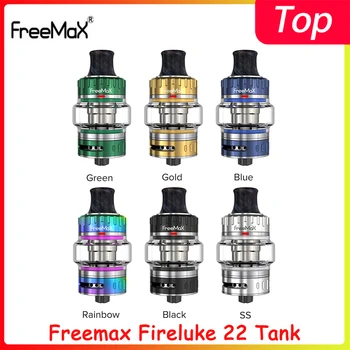 

FreeMax Fireluke 22 Tank 3.5ml Capacity Vape Atomizer with 0.5ohm DTL Coil & 1.0ohm MTL Coil E-cig Vaporizer Vs Mesh Pro Tank