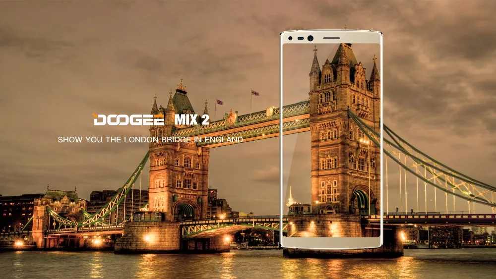 DOOGEE Mix 2 Helio P25 Смартфон Android 7,1 16,0+ 13,0 Мп 8,0+ 8,0 Мп Быстрая зарядка 6G+ 64G 4060 мАч Octa Core 5,99 дюймов мобильный телефон