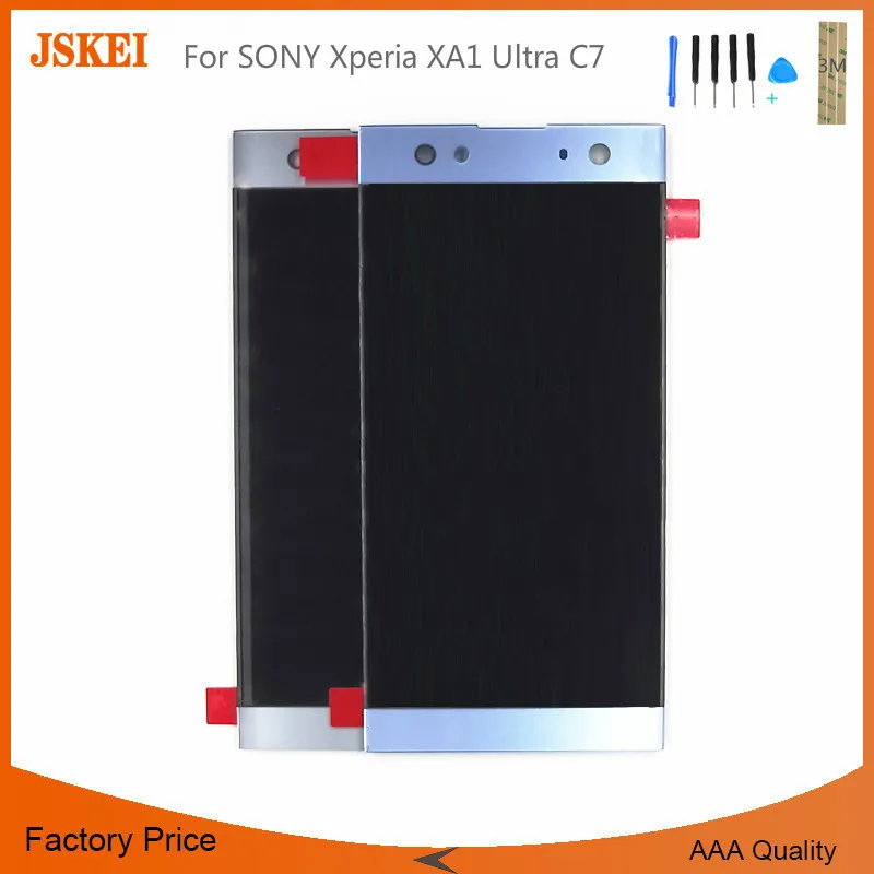 6 0 дюйма для SONY Xperia XA1 Ultra C7 ЖК дисплей дигитайзер сенсор стеклянная панель в сборе