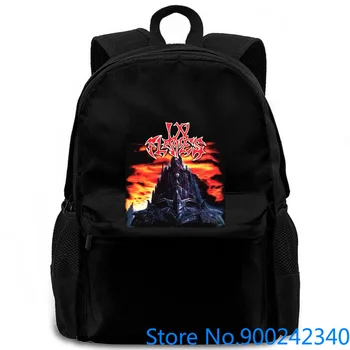 

IN FLAMES The Jester Race , Dark Tranquillity, At The Gates, The Chasm Western Style women men backpack laptop travel