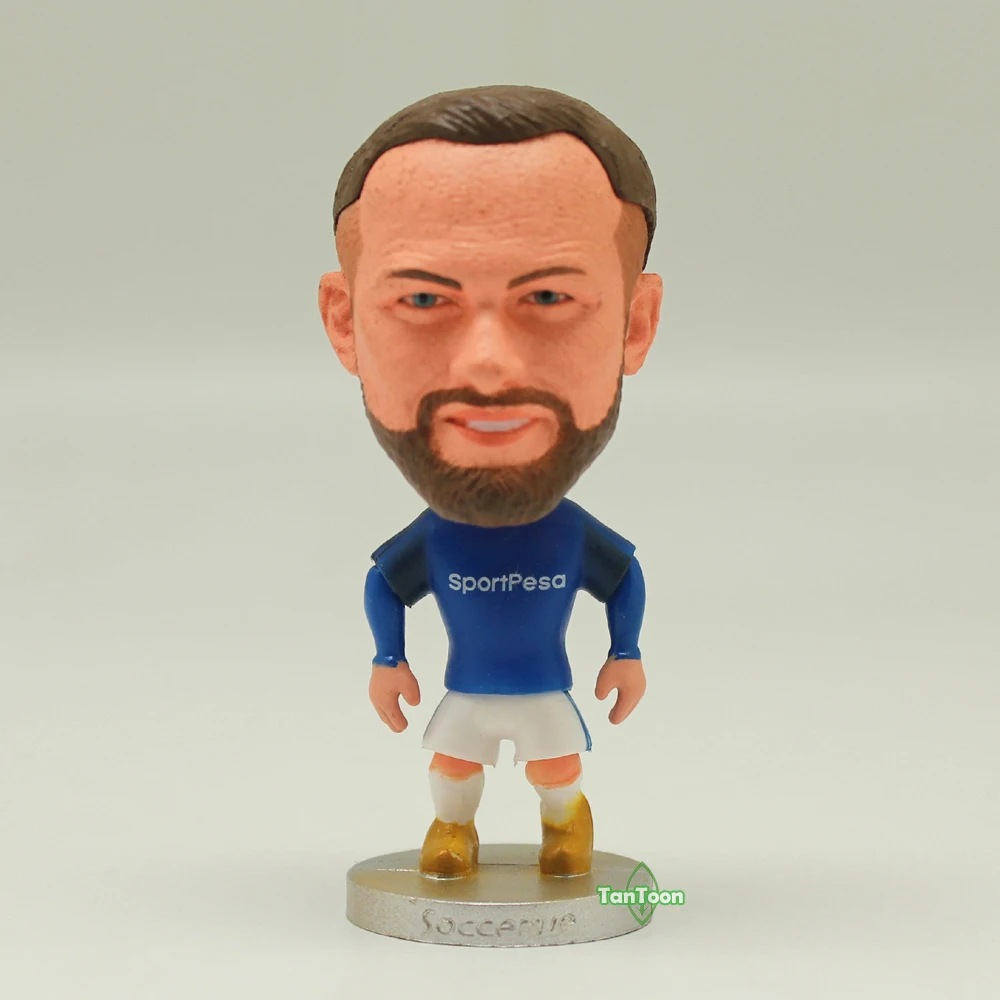 

Soccer Star 6.5 cm Height Resin Dolls Premier League Wayne Rooney 2018 Season 2.5" Action figure toys