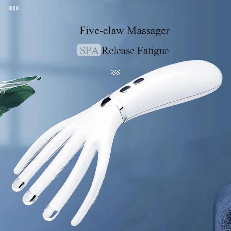 

Head Massager Comb Claw Electric Massager Body Massager Octopus Head Scalp Release Relax Massage Tens Pain Relief Charging Type