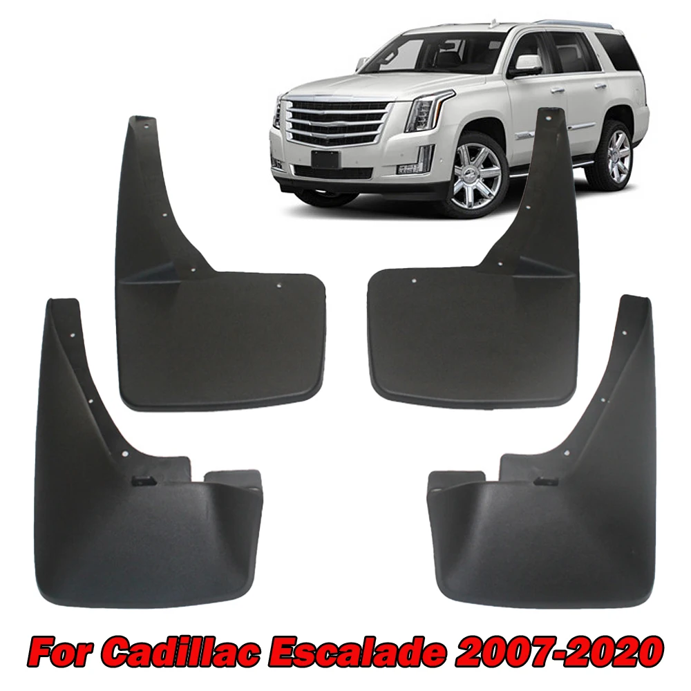 Mudflaps Splash Guards Mud Flap Car Mud Flaps For Cadillac Escalade 2007 2020 GMT900 Mudguards