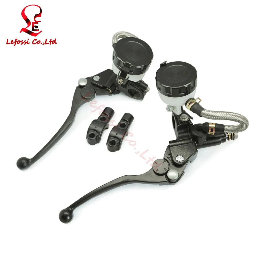 7/8" Motorcycle Hydraulic Brake Clutch Master Cylinder CNC Reservoir