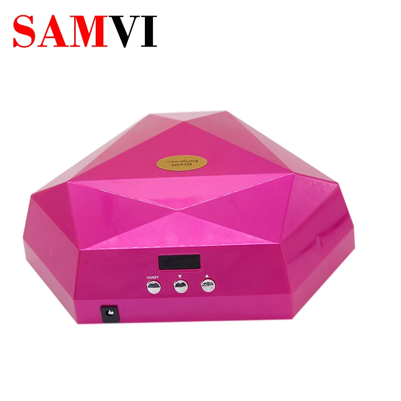 

SAMVI Newest 60W UV Led Lamp 30PCS UVLED Nail Dryer Curing All Gel Nail Polish Timer 5S-120S Can Be Setting By Yourself