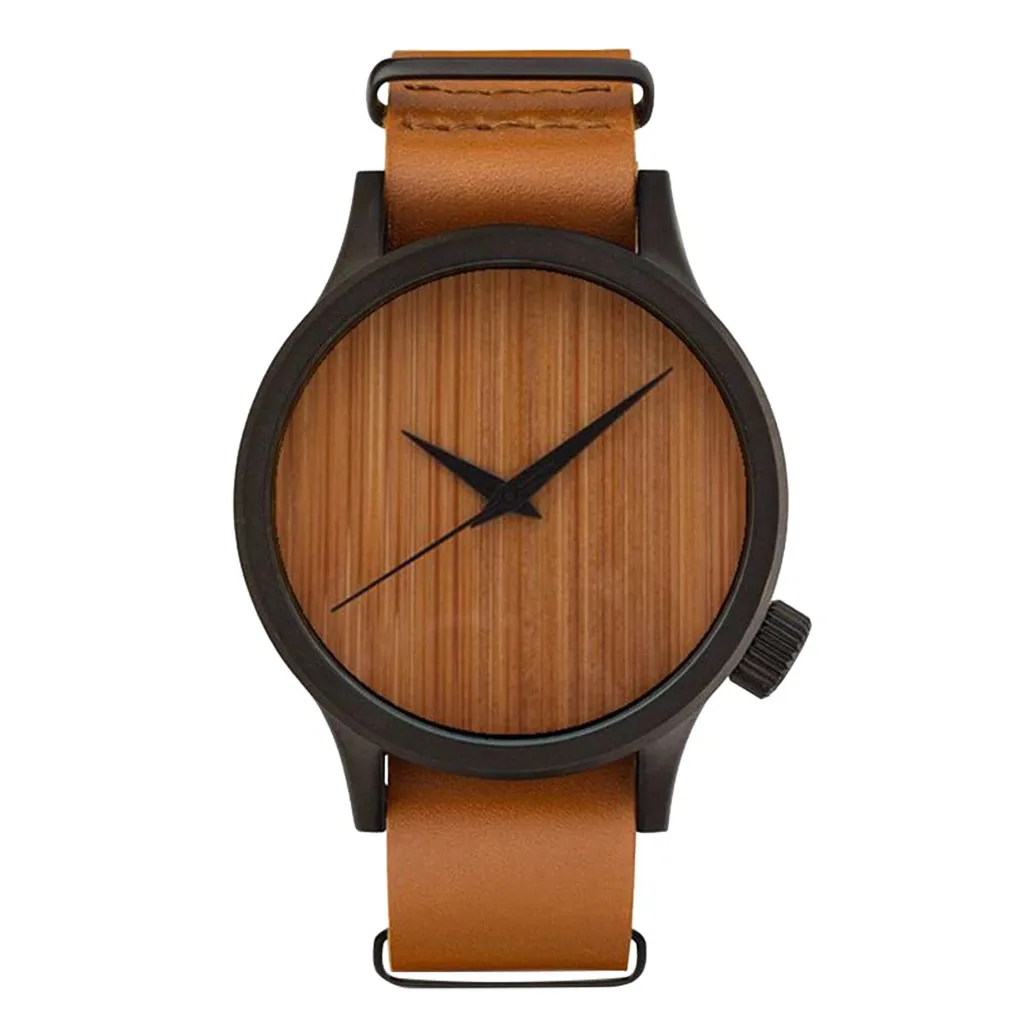 Деревянные часы мужские повседневные Модные Erkek Kol Saati кварцевые наручные часы Montre Homme бамбуковые часы Relogio Masculino Reloj Hombre