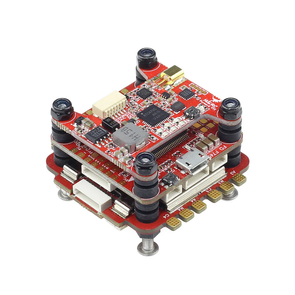 Сборные игрушки части веселый робот HGLRC FD765-VTX F7 FC L431 65A BLHeli_32 4в1 VTX 3-6S стек дети подарок на день рождения