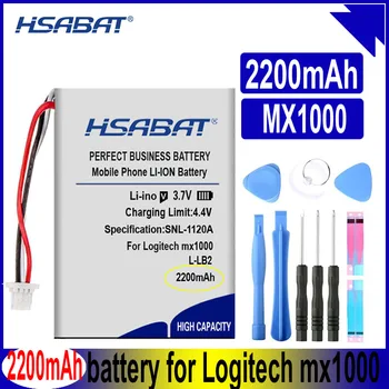 

HSABAT L-LB2 2200mAh Battery for Logitech mx1000 MX 1000 M-RAG97 wireless mouse Batteries