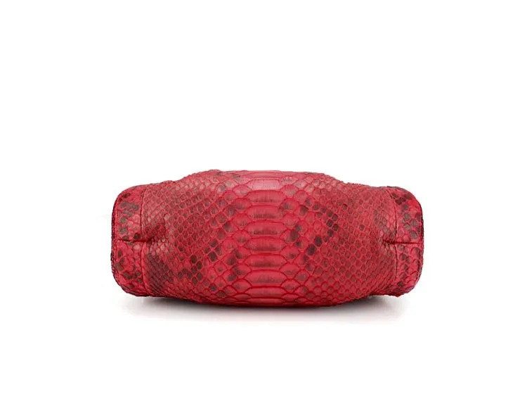 Yuanhui tailândia python pele feminina bolsa de