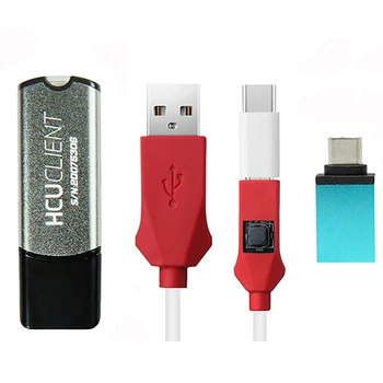 

HCU Client HCU Dongle+Deep flash cable +DC Phoenix and Phone converter for Huawei DC unlocker upgrade version