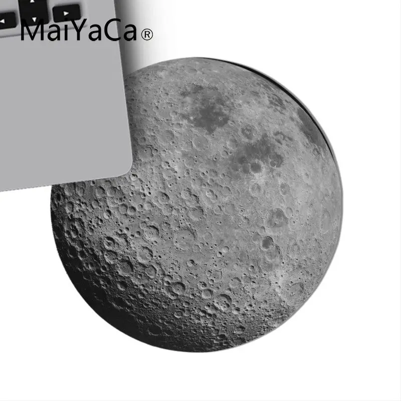 MaiYaCa Новое поступление Луна уникальная настольная панель коврик для игровой мыши Гладкий блокнот для записи настольных компьютеров мат игровой коврик для мыши