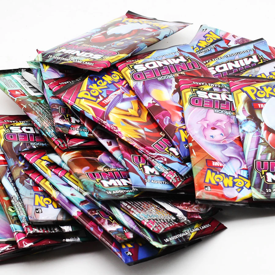 Toy Card-Box Pokemon-Card Battle-Collection Gift Cool English-Version Kids New 54pcs