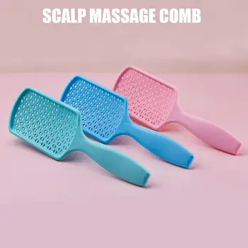 

LUOTTS Hair Scalp Massage Comb Hairbrush Bristle Women Detangle Hairdressing Brush Styling For Salon Dry Wet Curly Tool Hai N0J8