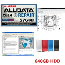 Nova chegada quente alldata v10.53 software de reparação de automóveis e todo o software de carro de dados com suporte técnico para carros e caminhões usb 3.0