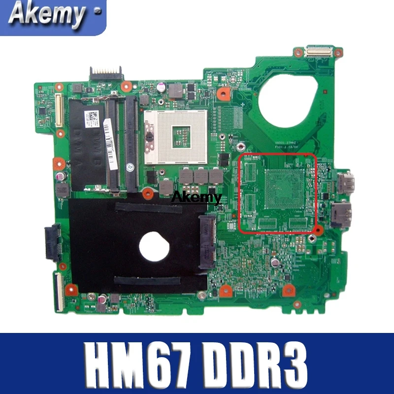 

N5110 For DELL inspiron 15R N5510 CN-0G8RW1 0G8RW1 G8RW1 HM67 DDR3 motherboard 100% original Test work