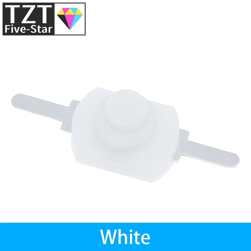10/30 Stück DC 30 V 1 A Schwarz Ein Aus Mini Druckschalter für Taschenlampe – Detail 5