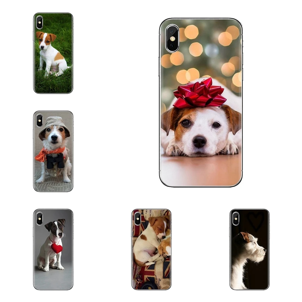 

For Huawei Honor 5A LYO-L21 Y6 II Compact Y5 2 Y5II Mate 10 Lite Nova 2i 9i Soft Cases Covers Jack Russell Terrier Dog Pup Puppy