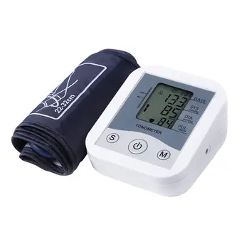 

Intelligent Electronic Blood Pressure Monitor Lcd Automatic Digital Blood Pressure Monitor Arm Blood Pressure Pulse Measurement