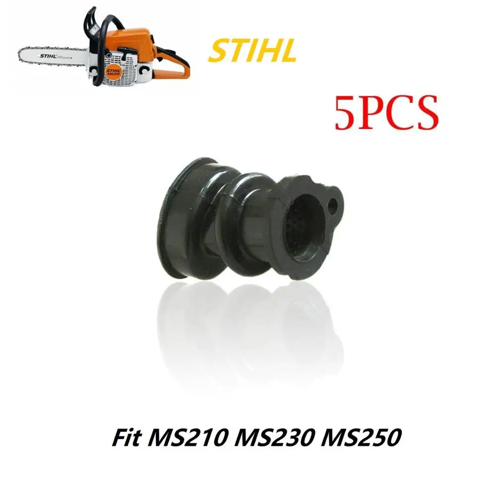 5 шт. Загрузочная труба впускного коллектора для бензопилы STIHL MS210 MS230 MS250 021 023 025 MS
