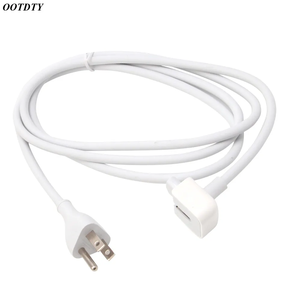Power Extension Plug 1pc Power Extension Cable Cord For Apple MacBook Pro Air AC Wall Charger Adapter power cable power cord