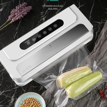 

Vacuum Sealer Strong Suction Household Commercial Vacuum Packing Sealing Machine for Keep Bag In The Kichen Food Storage Sealer