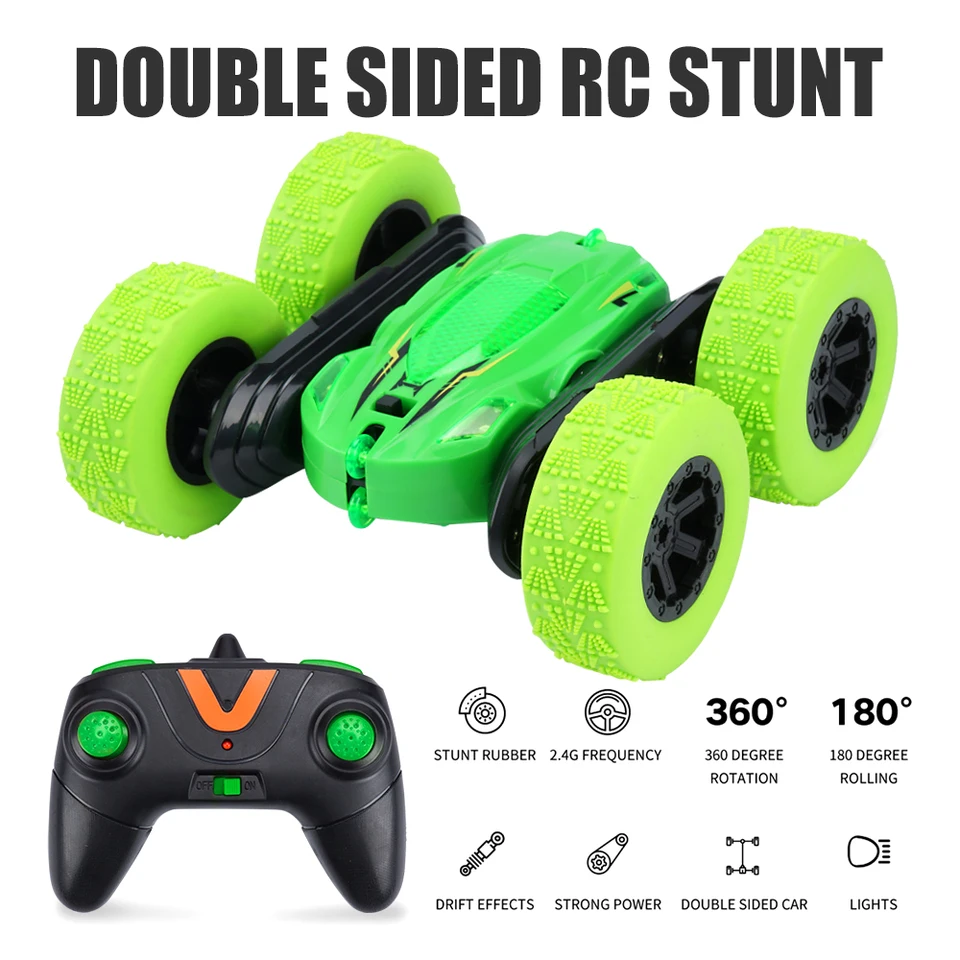 stunt car double side roll