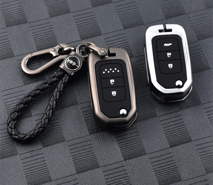 Для Honda CRV XRV avancier vezel высококачественный автомобильный ключ оболочки складной ключ набор ключ чехол украшение автомобиля аксессуары