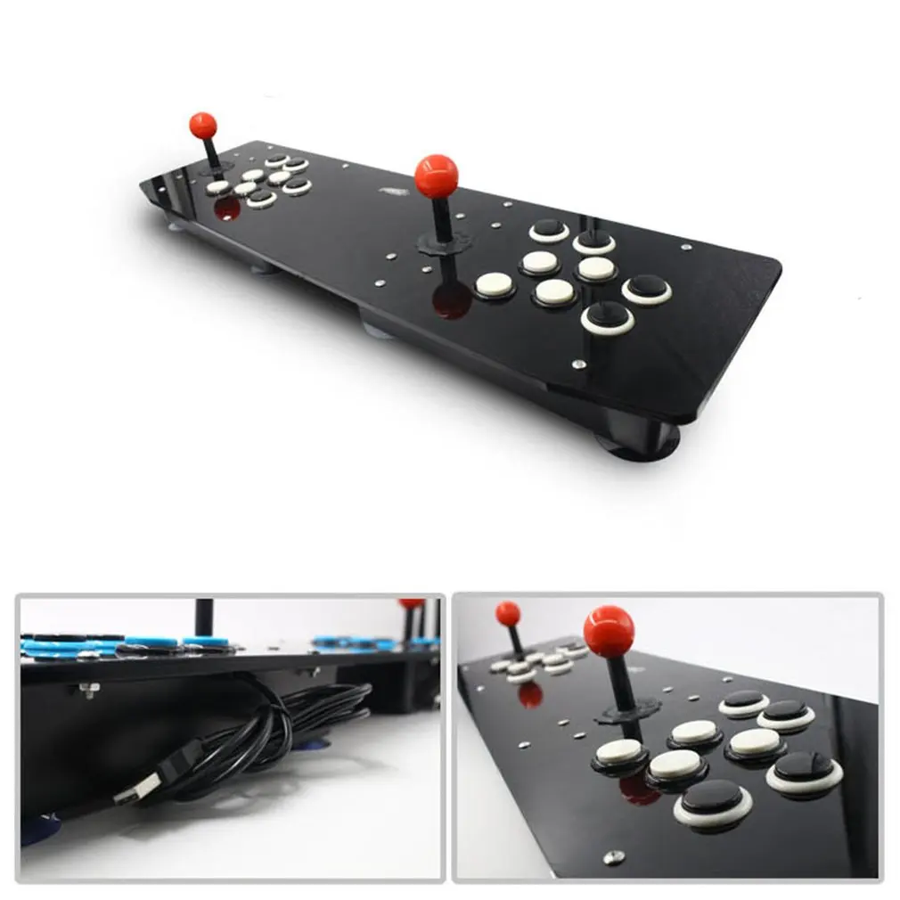 Аркадная игра ретро-Консоль Игры предустановленный все в одном 16 клавиш Plug & Play Dual Edition