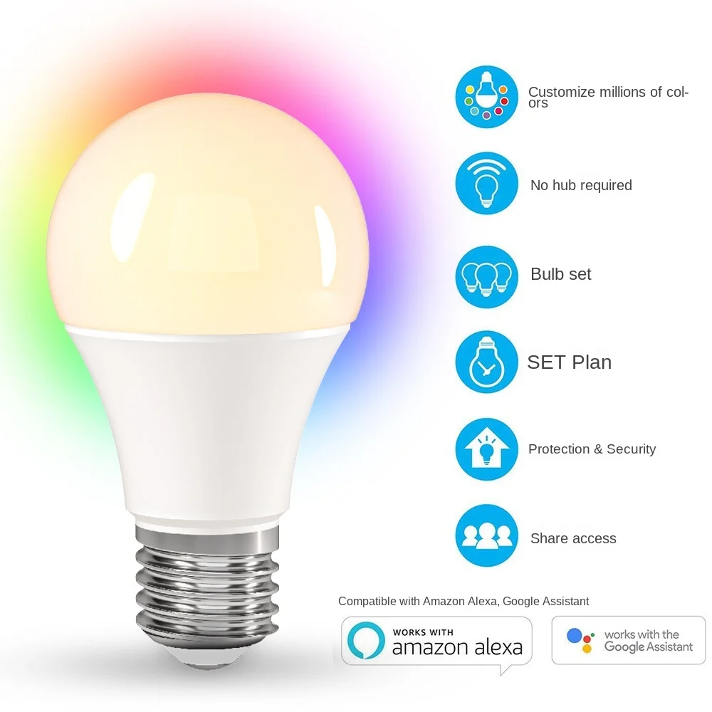 Main drawing of intelligent bulb lamp2