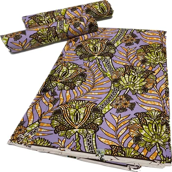 

Most Popular Veritable African Wax 100% Cotton Ghana Wax 6 Yards 2020 Wax Prints Nigeria High Quality Ankara Tissu Wax Material