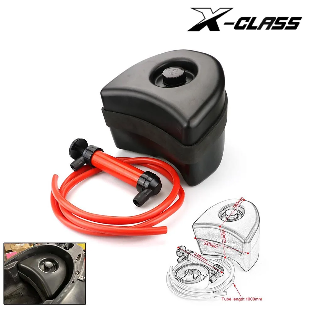 For Vespa GTS 125 250 300 2017 2018 2019 Motorcycle Fuel Tank 5L Seat Bucket 120-140KM Endurance External Fuel Tank Oil Drum