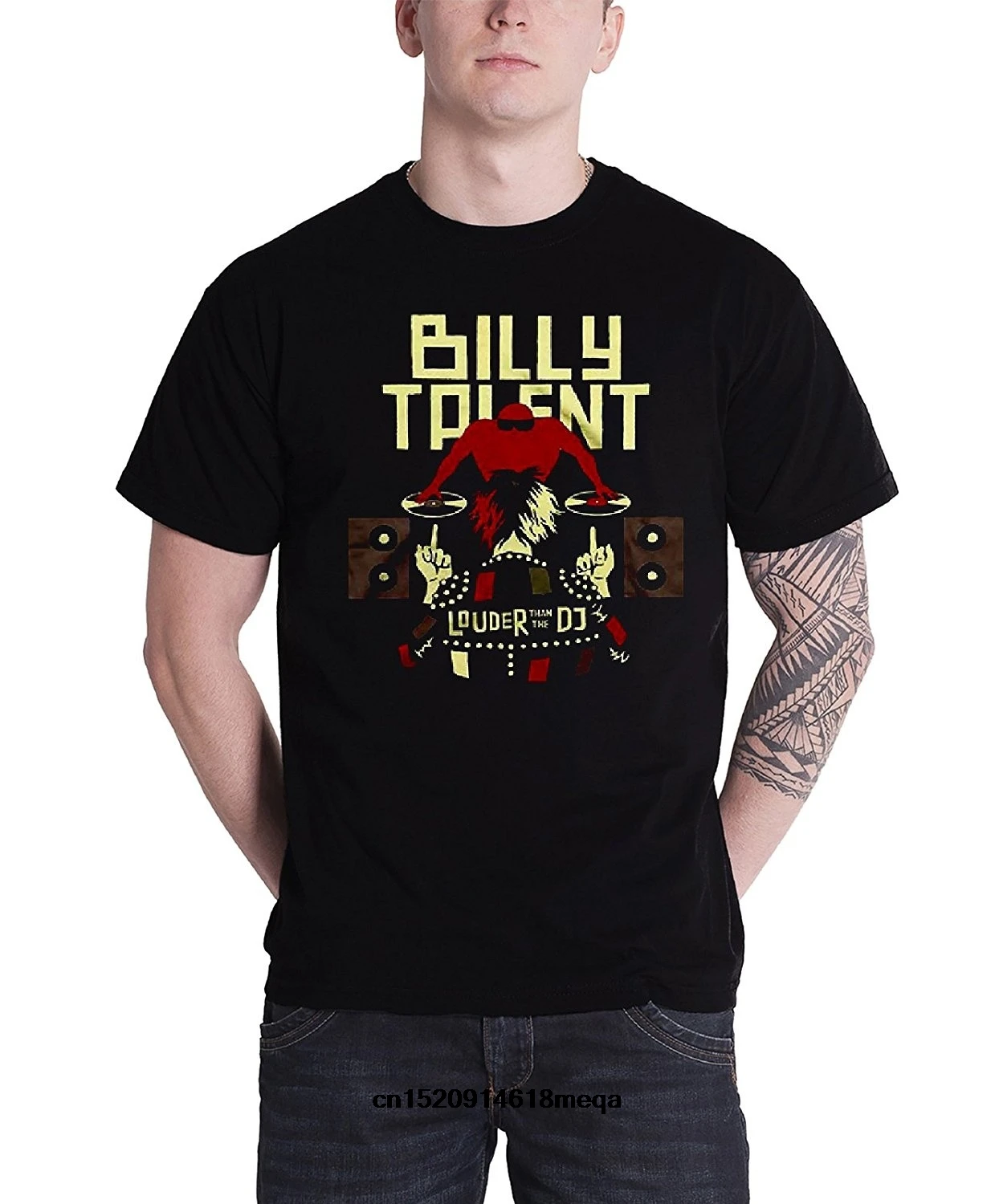 Забавные футболки Billy Talent Louder Than the Dj Hswz Толстовка Мужская модная футболка | одежда
