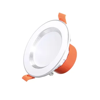 

NEWKBO AC85-265V 5W LED Round Ceiling Downlight Recessed Down Light 3 Color Changing LED Downlight Neutral Light