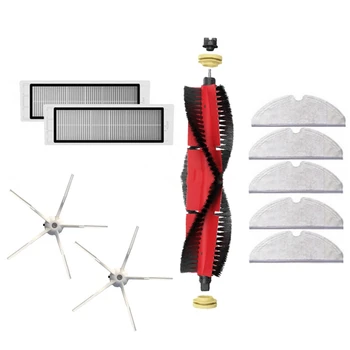 

10Pcs Vacuum Cleaner Replacement Parts Accessories for Xiaomi Roborock S5 Max S50 S6 S60 HEPA Filter Main Side Brush