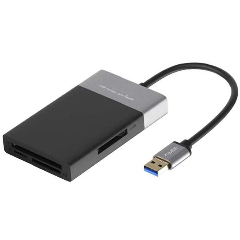 6 в 1 usb-хаб адаптер SD кард-ридер USB 3 0 для XQD/CF/SD/TF Многофункциональный