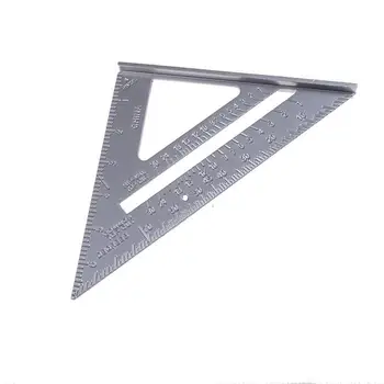 

Alloy Speed Square Protractor Miter Framing Tri-square Line Scriber Saw Guide Measurement Inch Carpenter Ruler Drop Shipping