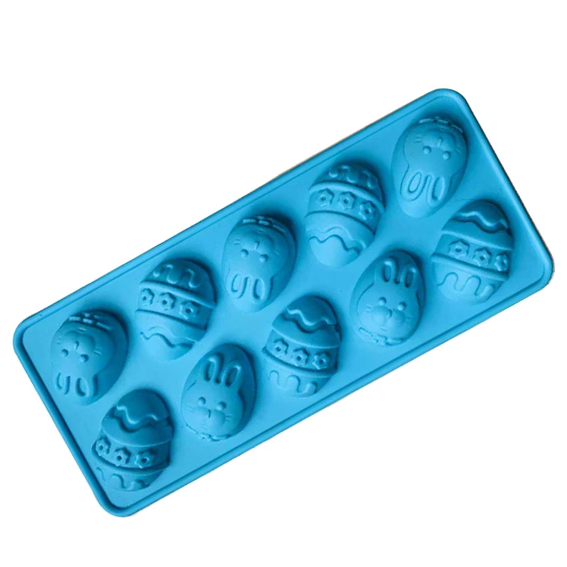 

Easter Egg silicone mold for Cake Mold DIY Jelly Chocolate Candy Bakeware Tools Baking Cake Mould cake decorating tools 10 Holes