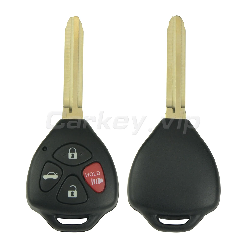 Remotekey GQ4-29T 4 Button 315 Mhz With G Chip TOY43 Blade For Toyota Corolla Car Remote Key 2010 2011 2012 whatskey 4 bottons flip folding car remote key replacement 315 433mhz 4d60 chip for jaguar x type s type xj xjr uncut fo21 blade