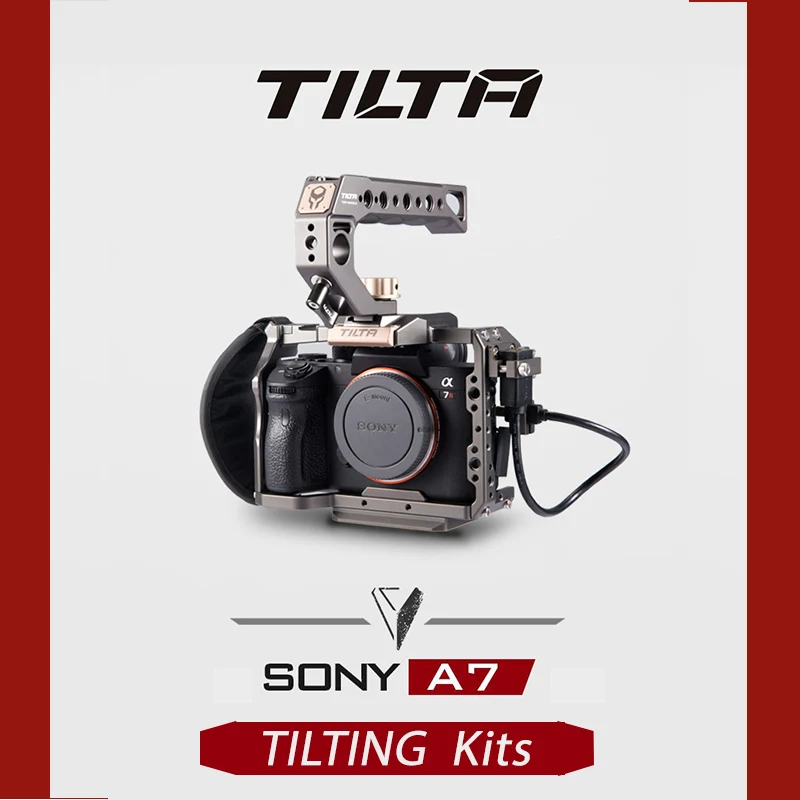 Клетка TILTA для видеокамеры Sony A7 ii/A7 iii /A9 a7rii a7r3 a7r a7sii DSLR Alpha A 7 vs smallrig клетка