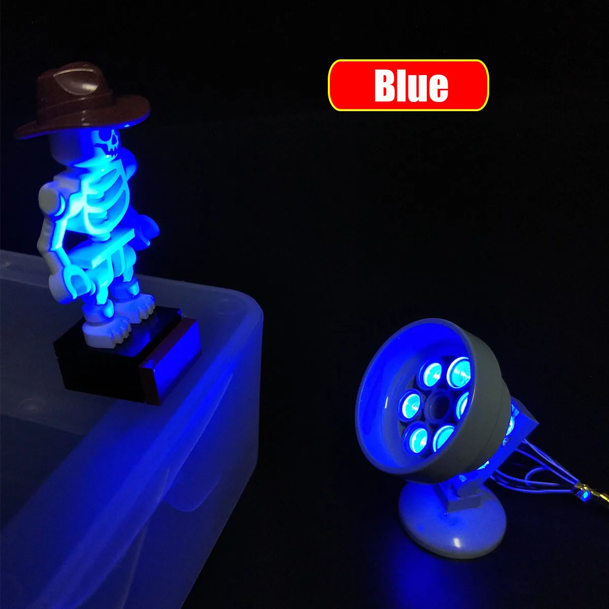 Universal DIY LED Spot Licht Lampe Für lego Straße Bau Shop Modell Spielzeug 